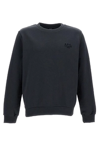 A.P.C. Logo Embroidered Crewneck Sweatshirt