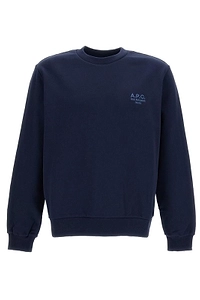 A.P.C. Logo Embroidered Crewneck Sweatshirt