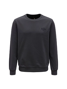 A.P.C. Logo Embroidered Crewneck Sweatshirt