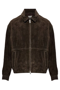 Maddox Suede Zip Jacket