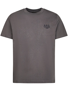 A.P.C. Logo Embroidered Crewneck T-Shirt