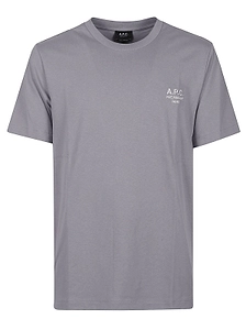 A.P.C. Logo Embroidered Crewneck T-Shirt