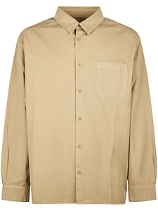 A.P.C. Logo Embroidered Long-Sleeved Shirt