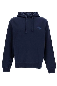 A.P.C. Logo Printed Drawstring Hoodie