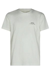 A.P.C. Logo Printed Crewneck T-Shirt