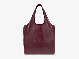 A.P.C. Logo Shopper Tote Bag