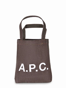 A.P.C. Logo Top Handle Tote Bag