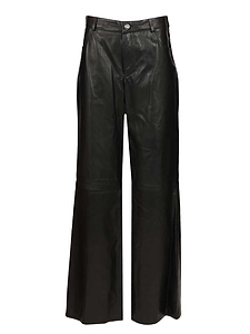Arma Polly Wide-Leg Leather Pants