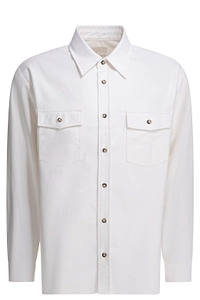 A.P.C. Long-Sleeved Buttoned Overshirt