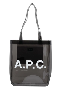 A.P.C. Lou Logo Printed Tote Bag