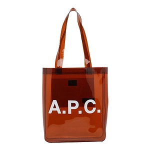 A.P.C. Lou Logo Printed Tote Bag