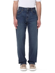 Armani Exchange Mid Rise Wide Leg Jeans