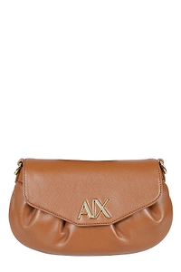 Armani Exchange Small Ruched Crossbody Bag