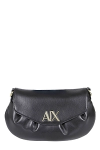 Armani Exchange Small Ruched Crossbody Bag