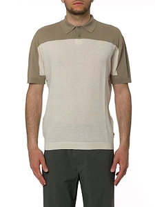 Armani Exchange Two-Toned Knitted T-Shirt