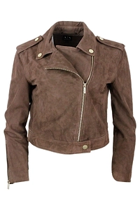 Armani Exchange Zip-Up Biker Jacket
