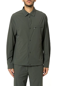 Zip-Pocket Straight Hem Jacket