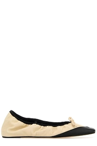Camilla Ruched Ballet Flats