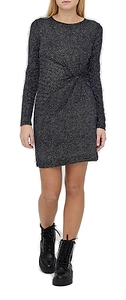 Atos Lombardini Glitter-Effect Midi Dress