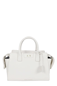 Armani Exchange Zipped Top Handle Tote Bag