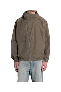 Attachment Asymmetric-Zip Long-Sleeved Jacket
