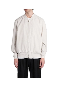 Attachment Ma-1 Zip-Up Long-Sleeved Jacket