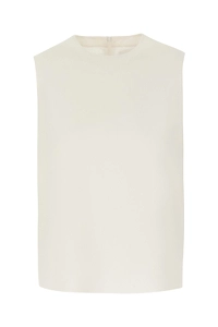 Sleeveless Crew-Neck Top
