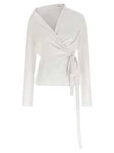 Armarium Thalassa Wrap Long-Sleeve Top