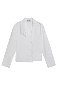 Attico Asymmetric V-Neck Shirt
