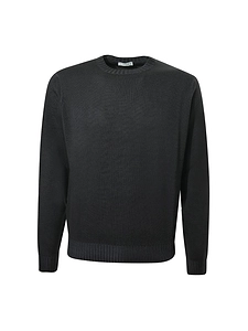 Arrows Crew Neck Knitted Sweater