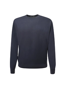 Arrows Crew Neck Silk Sweater