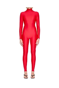 Atu Body Couture High Neck Long-Sleeved Jumpsuit