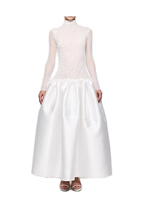 Atu Body Couture High Neck Midi Dress