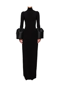 Atu Body Couture High Neck Midi Dress
