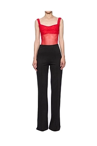 Atu Body Couture Mesh Corset Bodysuit