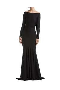 Atu Body Couture Off Shoulders Long Dress