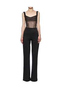 Atu Body Couture Mesh Corset Bodysuit