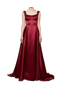 Atu Body Couture Satin Evening Dress