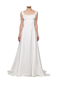 Atu Body Couture Satin Evening Dress