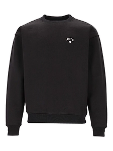 Arte Antwerp Logo-Embroidered Crewneck Sweatshirt
