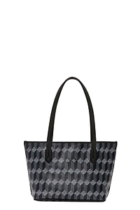Au DÉPart Geometric Pattern Tote Bag
