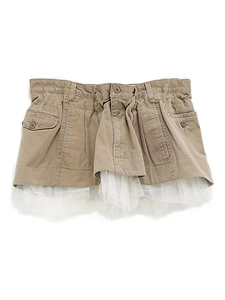 August Barron Peplum Mini Skirt
