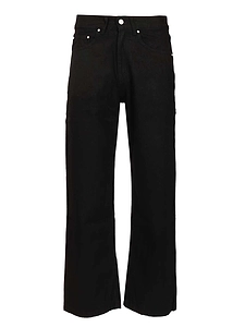 Arte Antwerp Circle Logo Wide-Leg Jeans