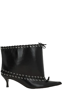 August Barron Eyelet Ankle Boots