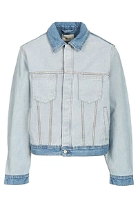 Arte Antwerp Contrast Panel Denim Jacket