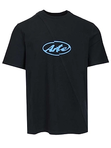 Arte Antwerp Circle Logo Print T-Shirt