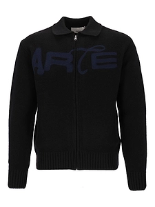 Arte Energy Zip-Up Logo Cardigan