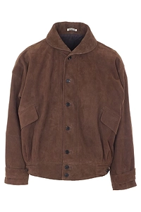 Auralee Button-Front Jacket