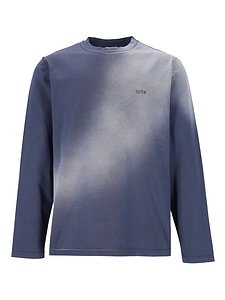 Arte Faded Stencil Logo Long Sleeve T-Shirt