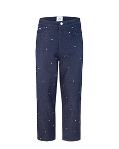 Arte Heart-Embellished Jeans